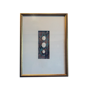Framed Art Intaglios 100H - Green, Brown/3