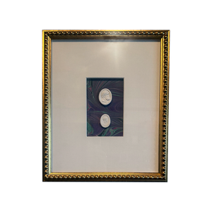 Framed Art Intaglios 100E - Purple, Black, Green/2