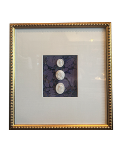 Framed Art Intaglios 100C - Purple, Black/3