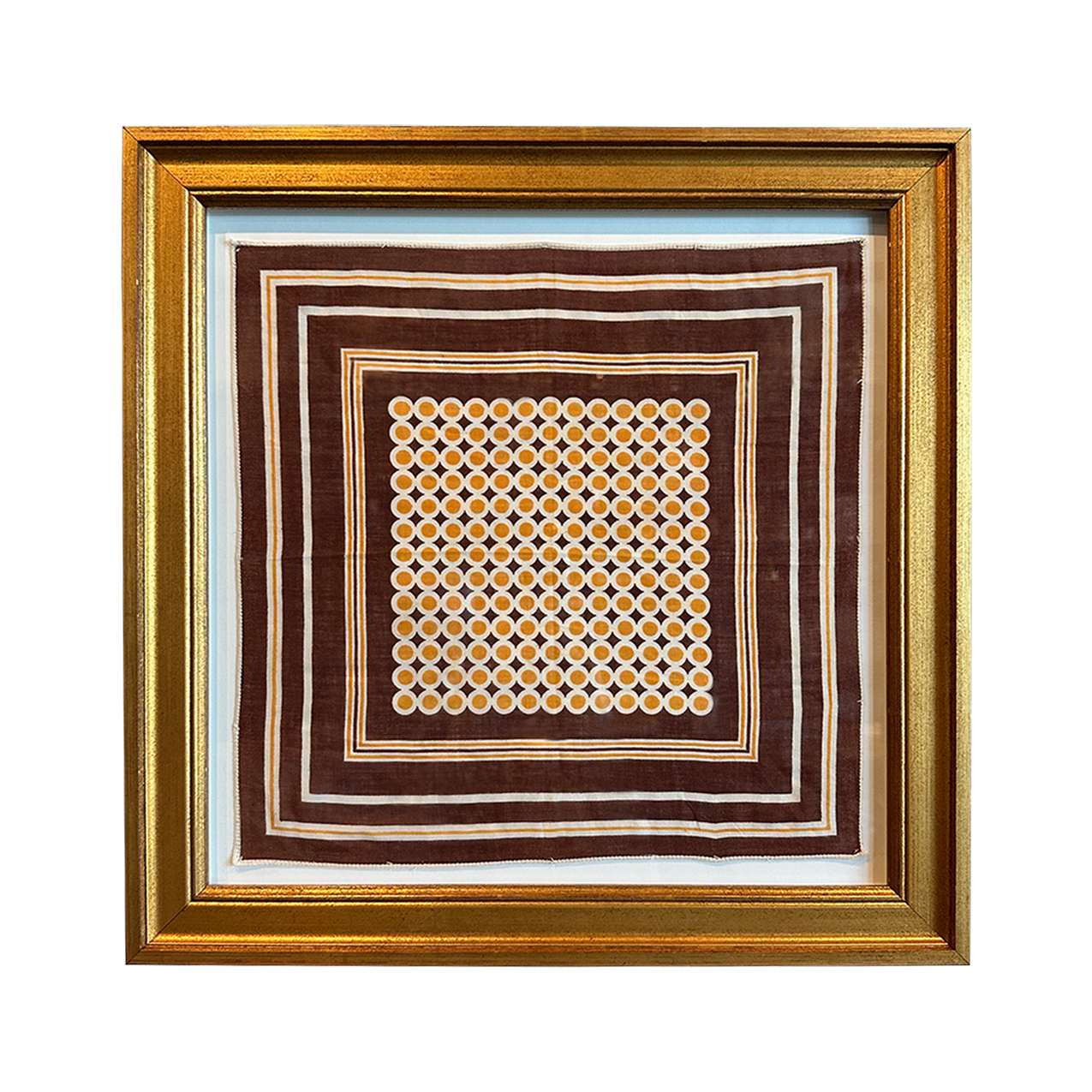 Framed Vintage Scarf