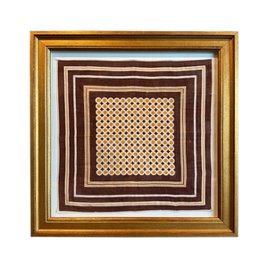 Framed Vintage Scarf