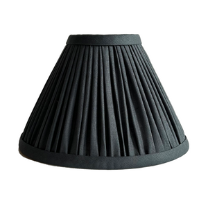 Pleated, Linen Lamp Shade