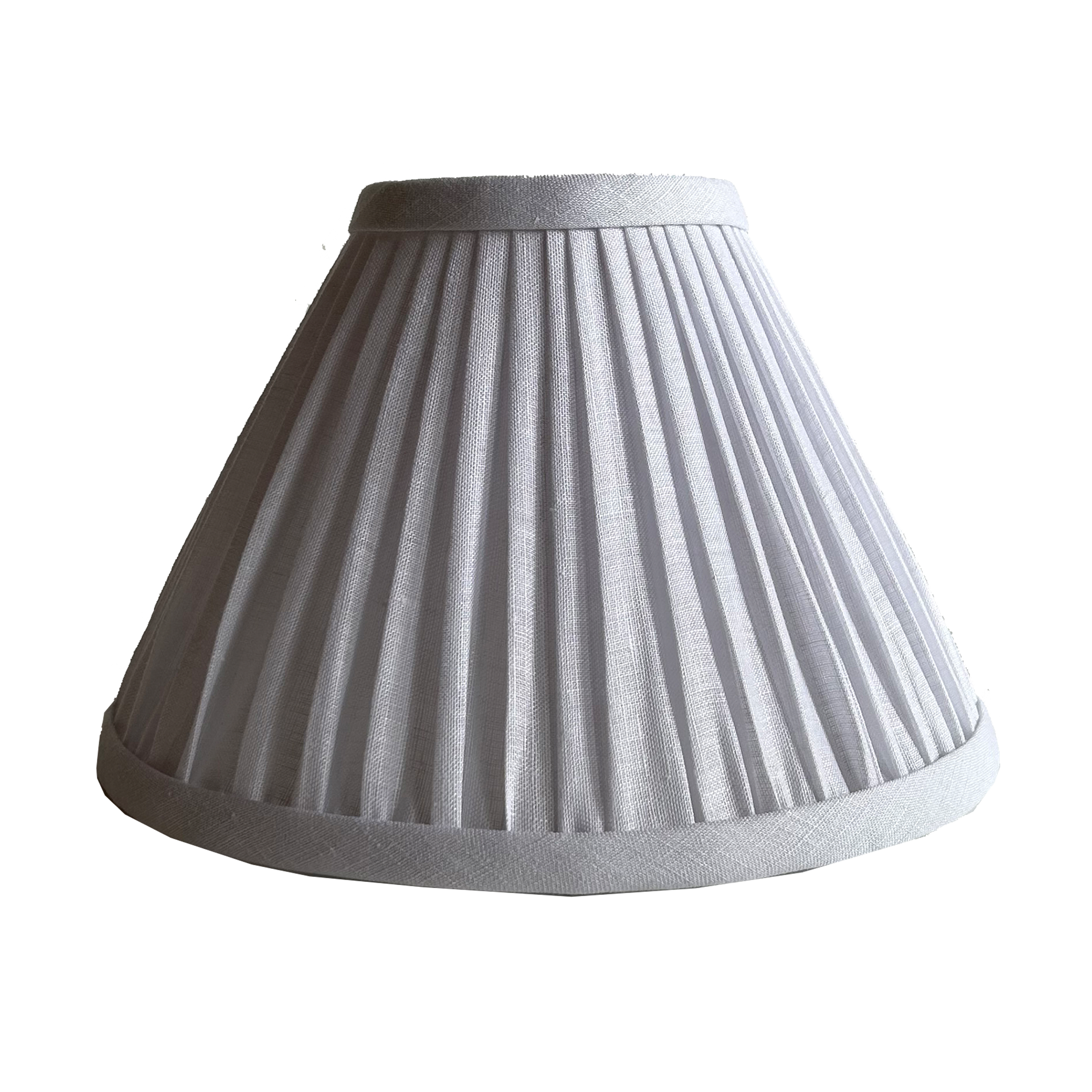 Pleated, Linen Lamp Shade – Heirloom Artifacts