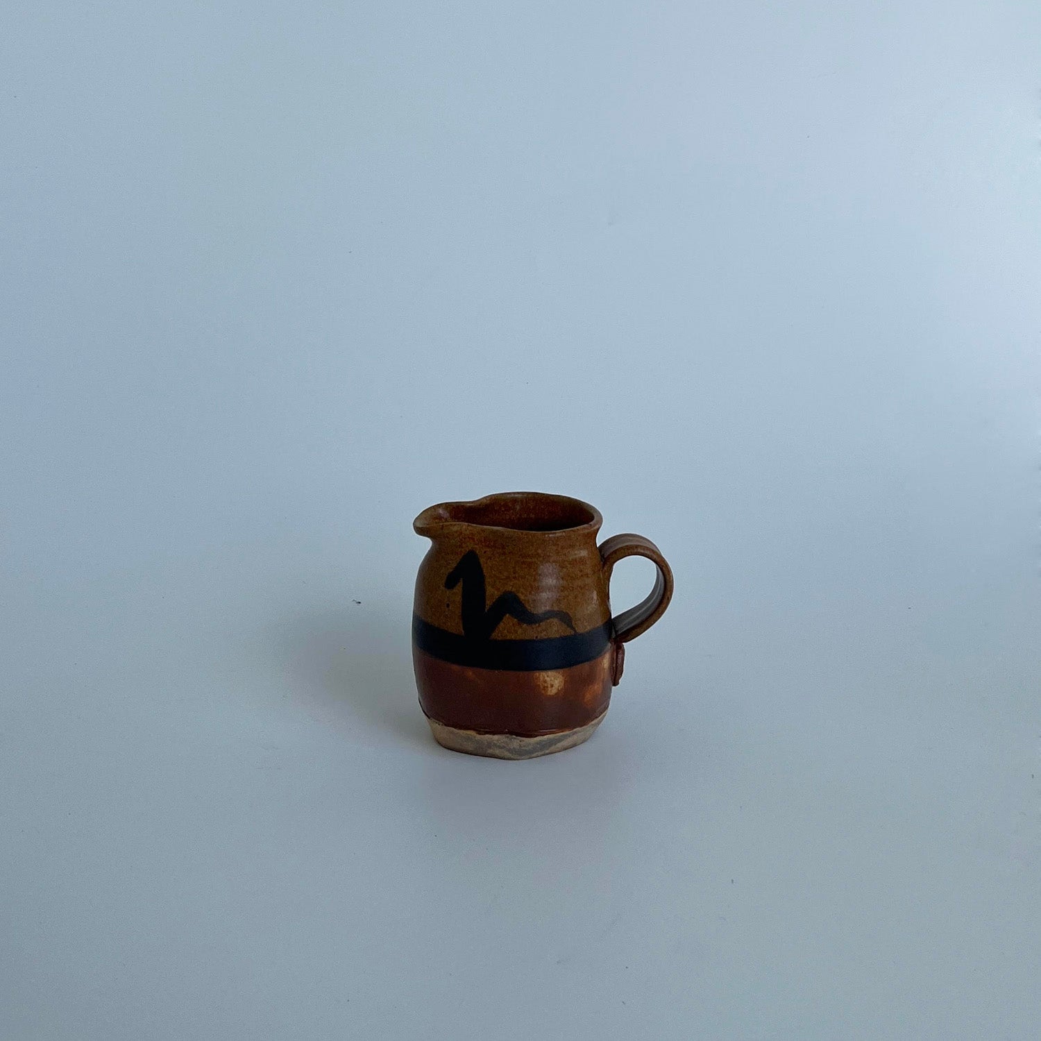 Antique Small Pottery Pitcher